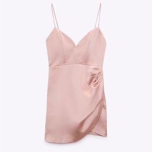 Zara satin dress